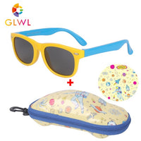 Children Polarized Sunglasses Boys Glasses Sun Lenses Silicone Eyeglasses With Case Car Box Sunglass Girls Vintage Shades Sports