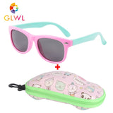 Children Polarized Sunglasses Boys Glasses Sun Lenses Silicone Eyeglasses With Case Car Box Sunglass Girls Vintage Shades Sports