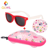 Children Polarized Sunglasses Boys Glasses Sun Lenses Silicone Eyeglasses With Case Car Box Sunglass Girls Vintage Shades Sports