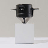 Coffee Filter Portable 304 Stainless Steel Drip Coffee Tea Holder Funnel Baskets Reusable Tea Infuser and Stand Coffee Dripper