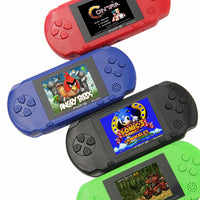 3&#39;&#39; Portable 16 Bit Retro PXP3 Slim Station Video Games Player Handheld Game Console 2pcs Game Card built-in 150 Classic Games