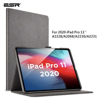 ESR Case for iPad Pro 12.9/11 2020 2018 11/10.5 Pro iPad 7th/Mini 1 2 3 4 5/iPad Air 1 2 3 4 Oxford Cloth PU Leather Smart Cover