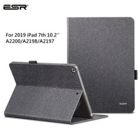 ESR Case for iPad Pro 12.9/11 2020 2018 11/10.5 Pro iPad 7th/Mini 1 2 3 4 5/iPad Air 1 2 3 4 Oxford Cloth PU Leather Smart Cover