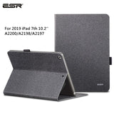 ESR Case for iPad Pro 12.9/11 2020 2018 11/10.5 Pro iPad 7th/Mini 1 2 3 4 5/iPad Air 1 2 3 4 Oxford Cloth PU Leather Smart Cover