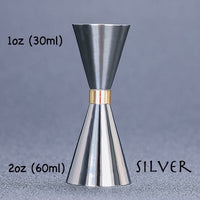 Double Cocktail Jigger Bar Cocktail Measuring Jigger Liquor Measuring Cup Martini Measuring Tool Bar