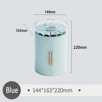 Fashion 4-Layers Drawers Jewelry Box Double-Door Necklaces Organizer Earrings Display Rings Holder High Capacity Gift For Women