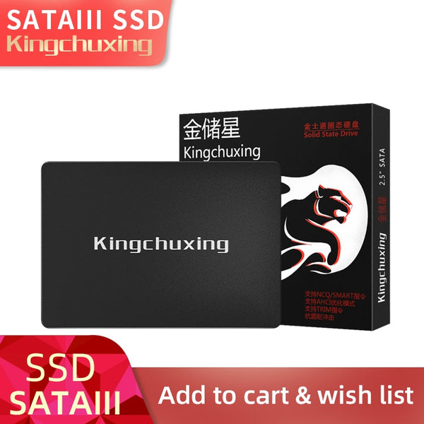 Kingchuxing ssd 500gb Ssd 240 gb 120 gb hard drive disk 2.5&quot; SATA 3 1tb 512gb 256gb 128gb Solid State Drive for Laptops desktop