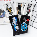 Korean Style Women Cute Skater Socks Women Set Men Funny Socks Hip Hop Cotton Long Crew Socks Calcetines De La Mujer Harajuku