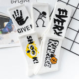 Korean Style Women Cute Skater Socks Women Set Men Funny Socks Hip Hop Cotton Long Crew Socks Calcetines De La Mujer Harajuku