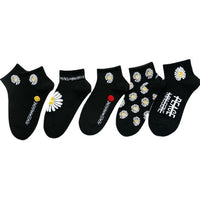 Korean Style Women Cute Skater Socks Women Set Men Funny Socks Hip Hop Cotton Long Crew Socks Calcetines De La Mujer Harajuku