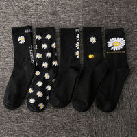 Korean Style Women Cute Skater Socks Women Set Men Funny Socks Hip Hop Cotton Long Crew Socks Calcetines De La Mujer Harajuku
