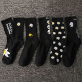 Korean Style Women Cute Skater Socks Women Set Men Funny Socks Hip Hop Cotton Long Crew Socks Calcetines De La Mujer Harajuku