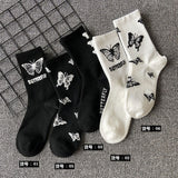 Korean Style Women Cute Skater Socks Women Set Men Funny Socks Hip Hop Cotton Long Crew Socks Calcetines De La Mujer Harajuku