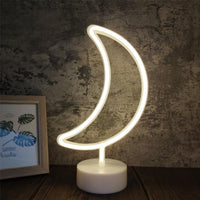 LED Neon Sign Light Holiday Flamingo Night Light Xmas Party Wedding Decoration Home Gift Cactus USB Battery Operation Neon Lamp