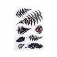 Moon Flowers Leaves Butterfly Stamp Rubber Clear Stamp Seal Scrapbook Photo Album Decorative Card Making Clear Stamps