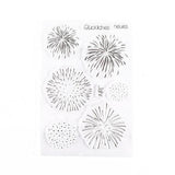 Moon Flowers Leaves Butterfly Stamp Rubber Clear Stamp Seal Scrapbook Photo Album Decorative Card Making Clear Stamps
