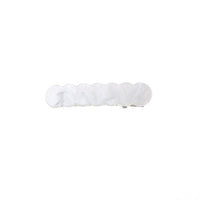 japan korean new design acrylic colid candy color Scallop shell bar shaped wave simple hair side clips grips barrettes kids baby