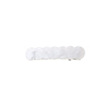 japan korean new design acrylic colid candy color Scallop shell bar shaped wave simple hair side clips grips barrettes kids baby