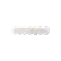 japan korean new design acrylic colid candy color Scallop shell bar shaped wave simple hair side clips grips barrettes kids baby