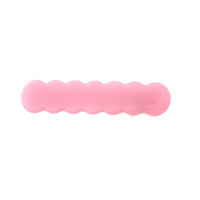 japan korean new design acrylic colid candy color Scallop shell bar shaped wave simple hair side clips grips barrettes kids baby