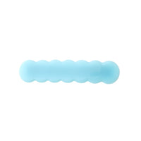 japan korean new design acrylic colid candy color Scallop shell bar shaped wave simple hair side clips grips barrettes kids baby
