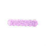 japan korean new design acrylic colid candy color Scallop shell bar shaped wave simple hair side clips grips barrettes kids baby