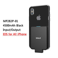 OISLE fast Battery Charger Case For iPhone 8/7/6(s) /x/11/SE2/XR, Ultra Slim thin Power Bank mini Backup Portable Charging Case