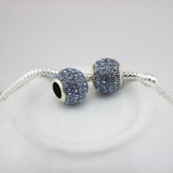 DGWfree shipping 12 colour Alloy Charm safety Bead Fits European pan  Charm Bracelets &amp; Necklaces