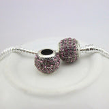 DGWfree shipping 12 colour Alloy Charm safety Bead Fits European pan  Charm Bracelets &amp; Necklaces