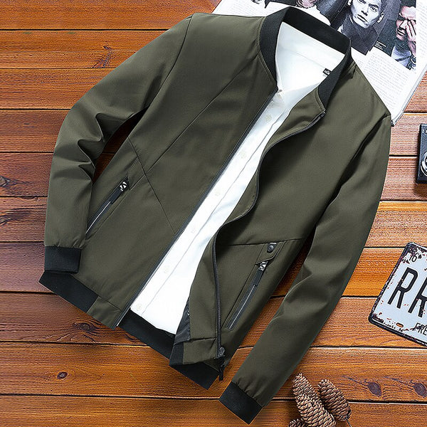 Men Jacket Winter 6XL 2021 Bomber Zipper Jacket Male Casual Streetwear Fashion Slim Fit Pilot Coat Men Clothing Plus Size 8XL