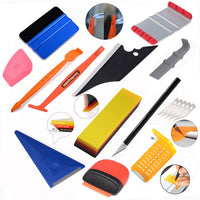 FOSHIO Car Wrap Accessories Auto Carbon Film Vinyl Install Scraper Tools Stickers Cutter Knife Window Tints Soft Squeegee Set