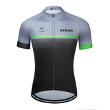 STRAVA Cycling Jersey Set 2021 Breathable Bicycle Clothing ciclismo Clothes Summer Man Short Sleeve Sports Cycling kit camisas