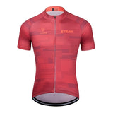 STRAVA Cycling Jersey Set 2021 Breathable Bicycle Clothing ciclismo Clothes Summer Man Short Sleeve Sports Cycling kit camisas