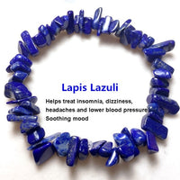 Hot Irregular Natural Crystals Chakras Stone Bracelet Beads Chips Jewelry Bracelets Yellow Crystals Clear Crystals Aquamarines