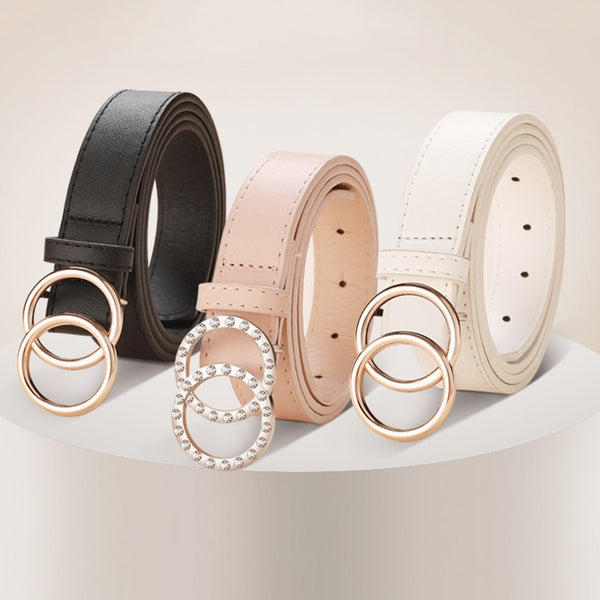 Black leather belt woman waist rhinestone belts for women luxury brand cinturon mujer G strass jeans ceinture femme strap cintos
