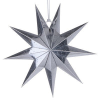 Christmas Ornaments 30cm 12&#39;&#39; Hanging Paper Star Lantern Decoration Festival 2022 New Year Christmas Tree Navidad  Home Decor
