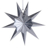 Christmas Ornaments 30cm 12&#39;&#39; Hanging Paper Star Lantern Decoration Festival 2022 New Year Christmas Tree Navidad  Home Decor