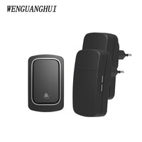 SIXWGH Wireless Doorbell No Battery required Waterproof Self-Powered Door bell Sets Home Outdoor Kinetic Ring Chime Doorbell