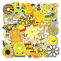 50/100pcs Vinyl Cute Nature VSCO Girl Stickers for Water Bottles Waterproof Aesthetic Stickers for Girls for Laptop Phone Car