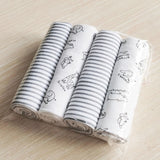 NEW color 4pcs/pack 100%cotton flannel receiving baby blanket newborn  colorful cobertor baby bedsheet supersoft blanket 76x76cm