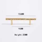 15&quot; Longer Solid Brass Cabinet  Door Knobs and Handles Furniture Cupboard Wardrobe Drawer Pull  T Bar Handles /Handmade