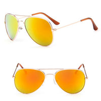 RBROVO 2021 Classic Sunglasses Girls Colorful Mirror Children Glasses Metal Frame Kids Travel Shopping Eyeglasses UV400