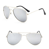 RBROVO 2021 Classic Sunglasses Girls Colorful Mirror Children Glasses Metal Frame Kids Travel Shopping Eyeglasses UV400
