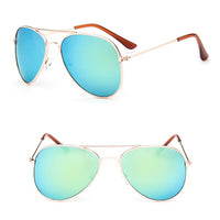 RBROVO 2021 Classic Sunglasses Girls Colorful Mirror Children Glasses Metal Frame Kids Travel Shopping Eyeglasses UV400