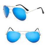 RBROVO 2021 Classic Sunglasses Girls Colorful Mirror Children Glasses Metal Frame Kids Travel Shopping Eyeglasses UV400