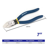 REIZ Diagonal Cutting Pliers 5 6 7 Inch Wire Stripping Tool Side Cutter Cable Burrs Nipper Electricians DIY Repair Hand Tools