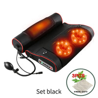 Electric Neck head Massage Pillow Relaxation Moxibustion heating Back Heating Kneading Infrared therapy shiatsu Massager