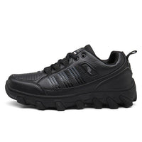 Leather Men Hiking Shoes Anti-Slip Waterproof Trekking Shoes Climbing Male Tracking Outdoor Sports Shoes Male Winter sneakers