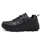 Leather Men Hiking Shoes Anti-Slip Waterproof Trekking Shoes Climbing Male Tracking Outdoor Sports Shoes Male Winter sneakers