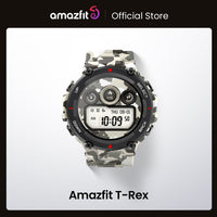 New 2020 CES Amazfit T-rex T rex Smartwatch AMOLED Display Smart Watch GPS/GLONASS 20 Days Battery for iOS Android